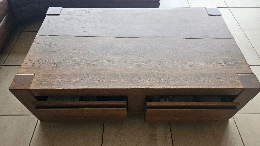 Salon tafel, Huis en Inrichting, Tafels | Salontafels, Ophalen, 100 tot 150 cm, 50 tot 100 cm, Zo goed als nieuw