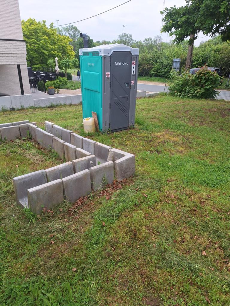 Bloembak beton, Tuin en Terras, Ophalen, Beton