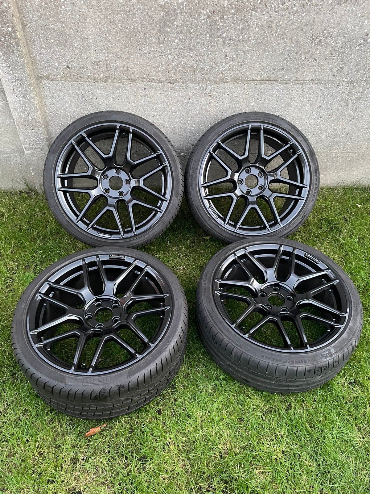 5x112 velgen 19 inch BREEDSET Mercedes Amg look, Overige, Gebruikt, Banden en Velgen, Ophalen