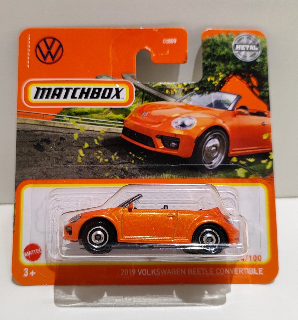 Matchbox VW Volkswagen Beetle Kever Cabrio Oranje (2021, Enlèvement ou Envoi