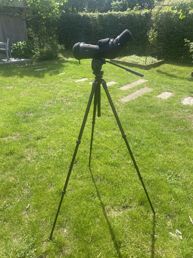 Telescoop Kite SP65 met Adrea AL statief, Ophalen, Lenzentelescoop (refractor), Met statief, Zo goed als nieuw