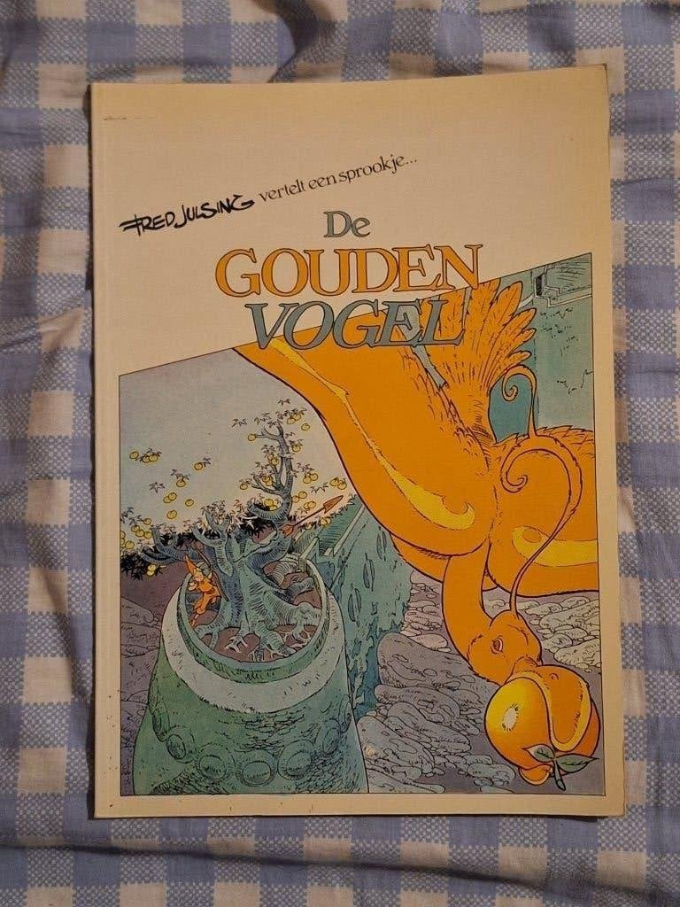 Fred Julsing vertelt een sprookje 3: de gouden vogel, Eén stripboek, Ophalen of Verzenden, Zo goed als nieuw