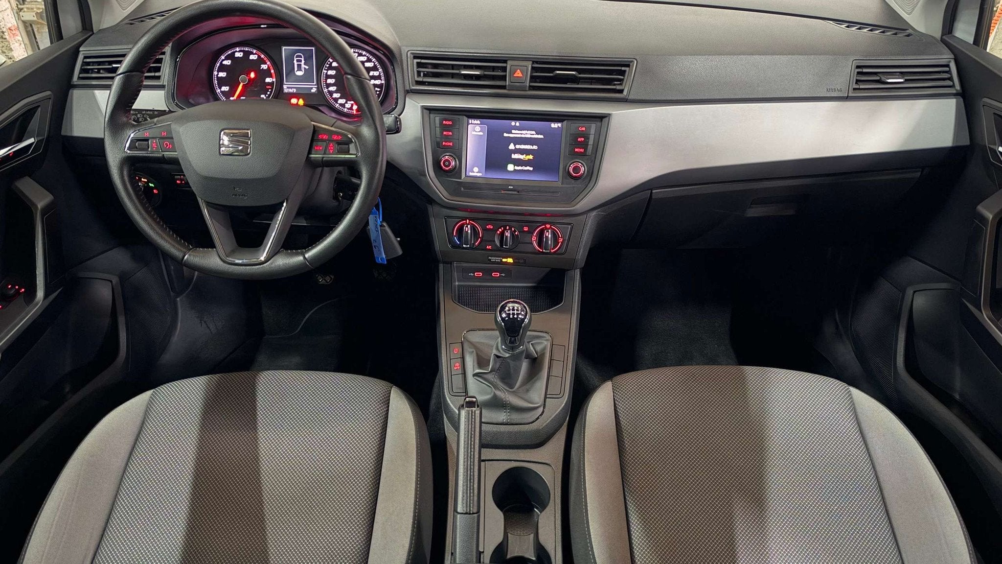 Seat Ibiza |1.0i MPi|121.000km|2021|Benzine|Garantie, Autos, 80 ch, Achat, Euro 6, Entreprise
