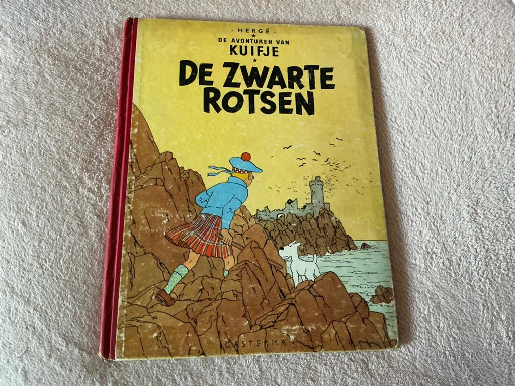 Kuifje De Zwarte Rotsen 1947, Enlèvement ou Envoi, Utilisé, Comics, Europe