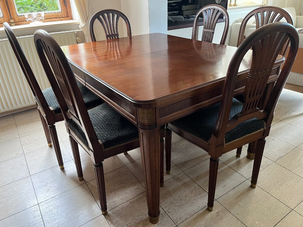 Table salle à manger, Maison & Meubles, 100 à 150 cm, Cinq personnes ou plus, Empire, 100 à 150 cm