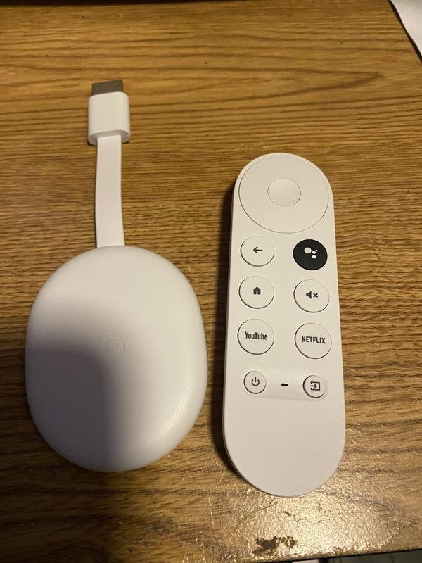 Google Chromecast 4K, Enlèvement, Utilisé