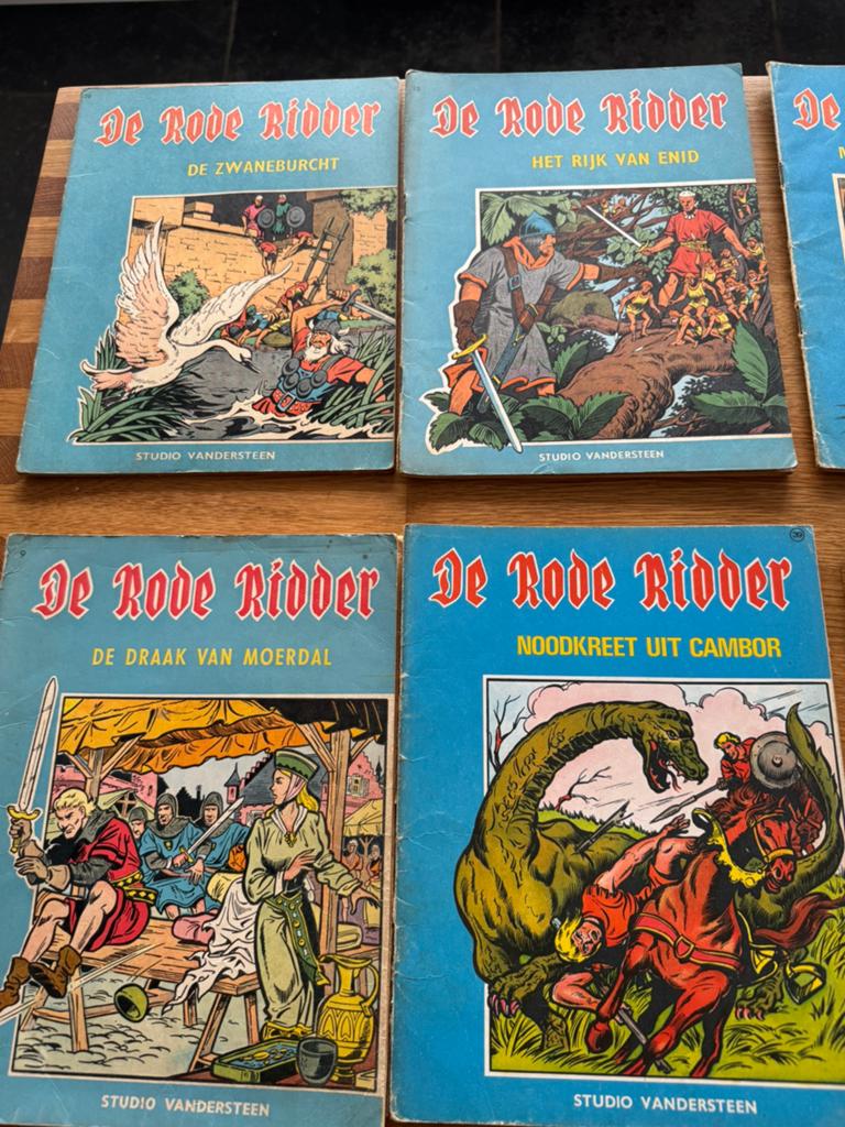 Oude strips - De Rode Ridder, Boeken, Stripverhalen, Ophalen, Zo goed als nieuw