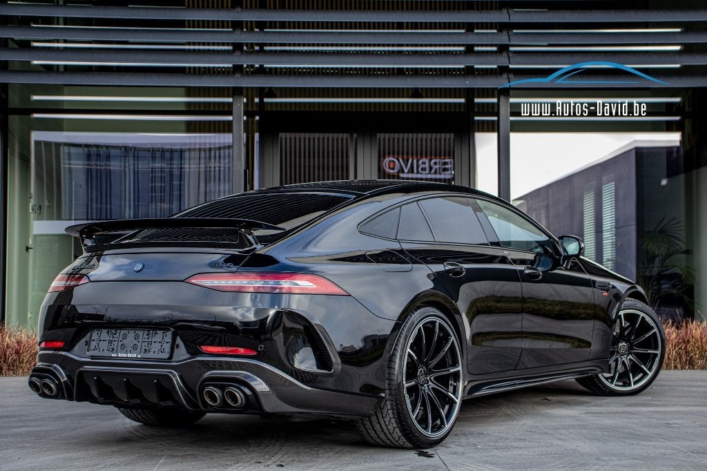 BRABUS 800 Mercedes-Benz AMG GT 63S 4Matic+ 4.0 V8, Cuir, Achat, Entretenue par le concessionnaire, Noir