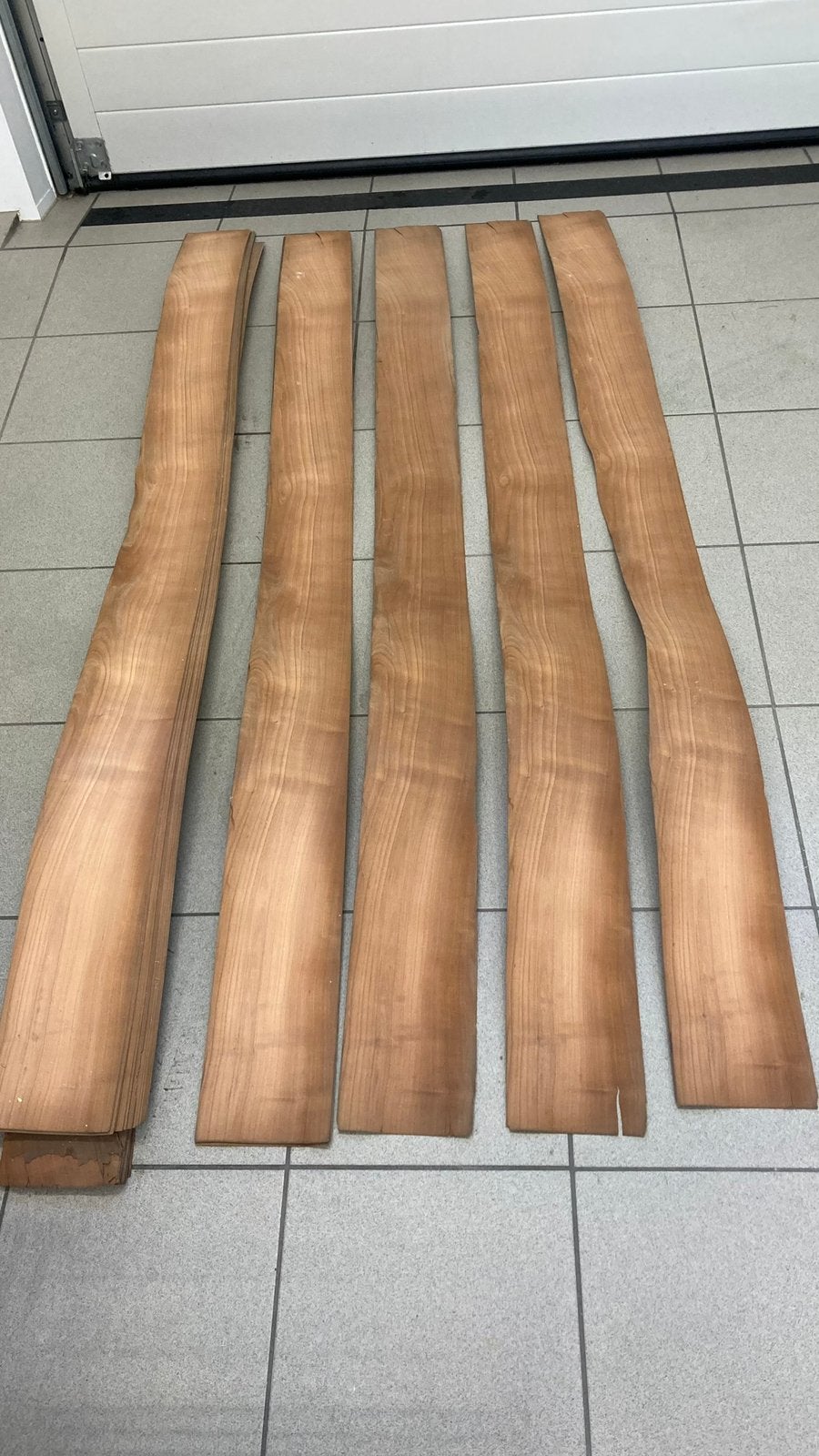 Massief fineer hout kerselaar, Ophalen of Verzenden, Zo goed als nieuw