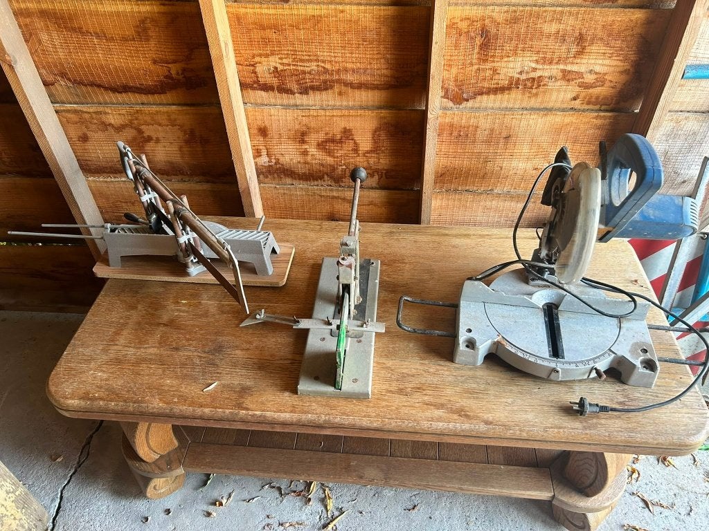 Lot gereedschap, Doe-het-zelf en Bouw, Ophalen, Gebruikt, Snijgereedschap, Overige merken
