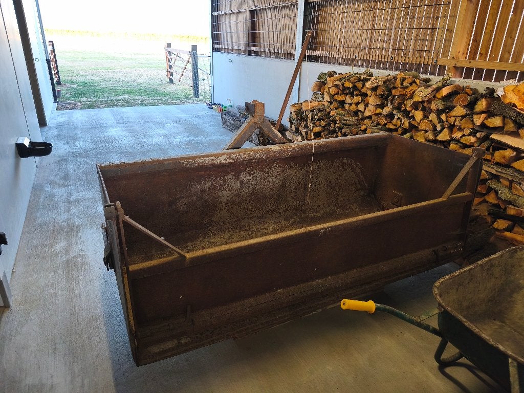 grondbak tractor, Ophalen, Grondbewerking