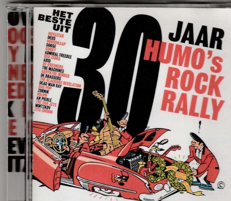 CD Het beste uit 30 Jaar Humo’s Rock Rally, Ophalen of Verzenden, Zo goed als nieuw, Verzamelalbum, Alternative Rock