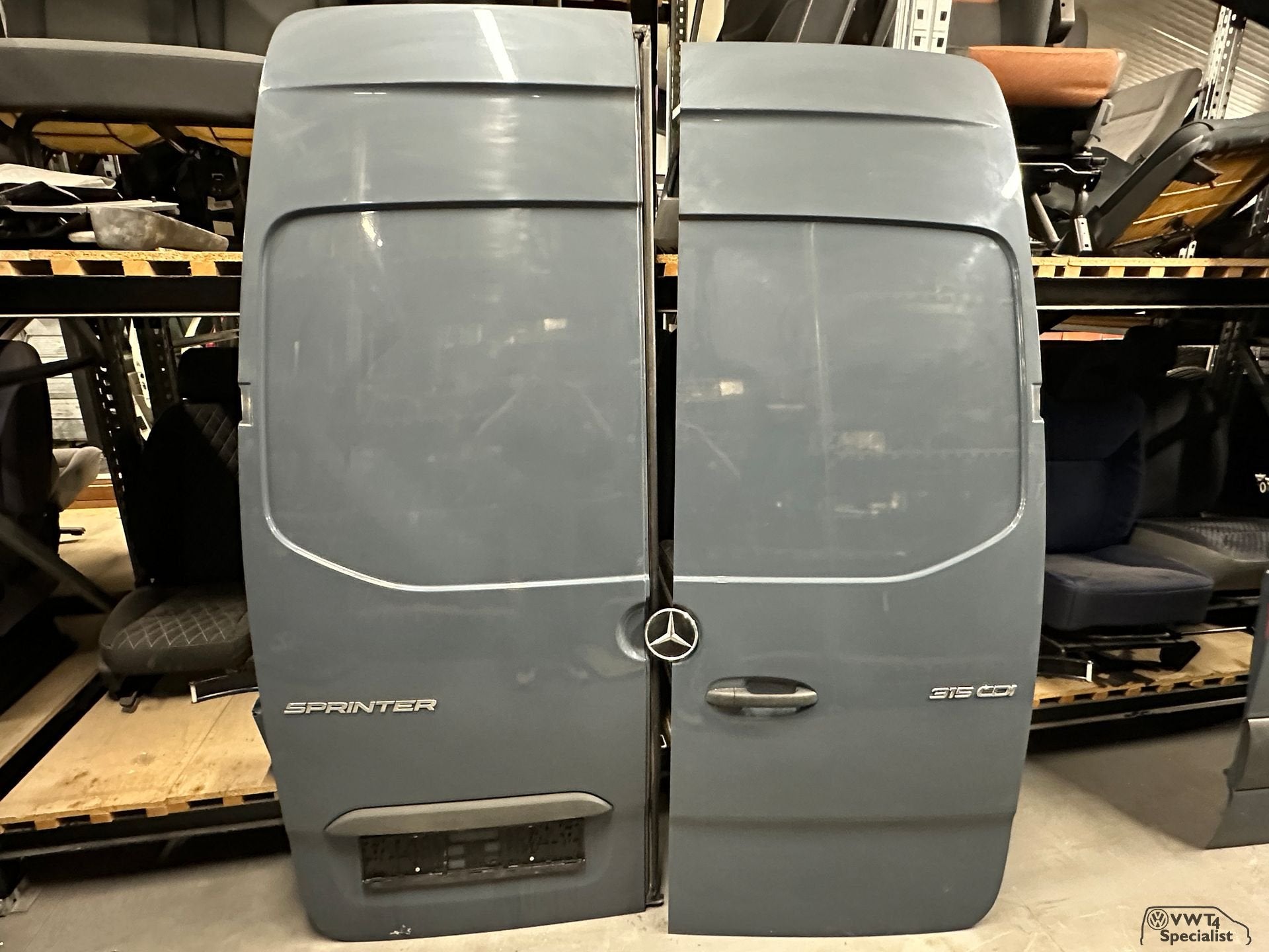 Mercedes Sprinter W907/W910 2019-2024 achterdeuren achterpor, Arrière, -, Haillon arrière, Enlèvement