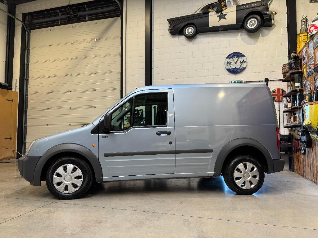 ford transit connect 1800tdci - lichtevracht - topstaat -, Auto's, Voorwielaandrijving, Zwart, Blauw, Bedrijf