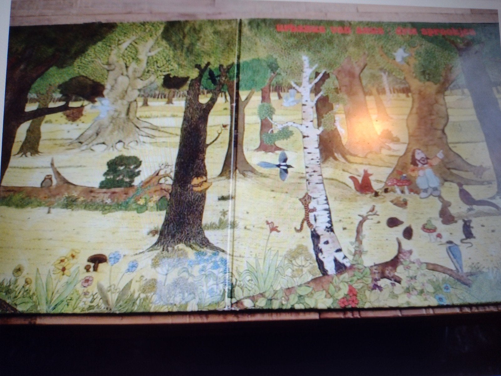 BELPOP LP: URBANUS VAN ANUS: DRIE SPROOKJES 1977 + boekje, Cd's en Dvd's, Cabaret of Kleinkunst, Ophalen of Verzenden, Zo goed als nieuw