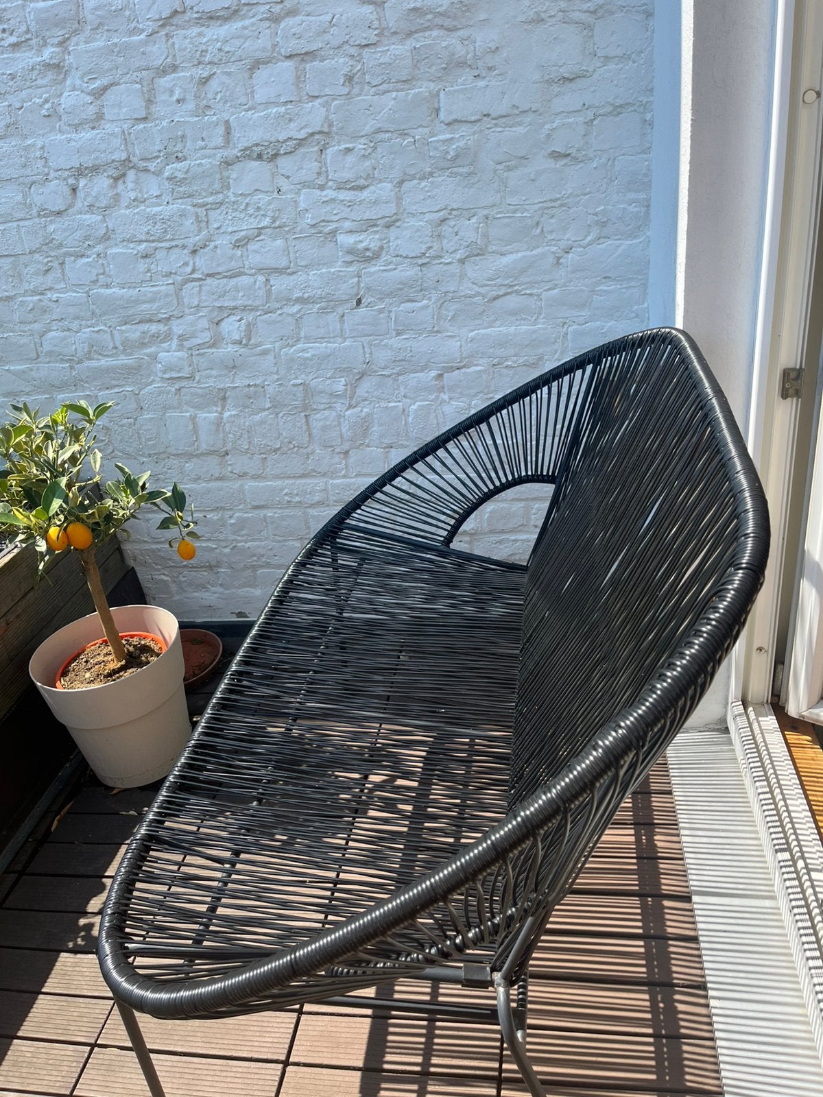 Tuinbank, Ophalen, Zo goed als nieuw