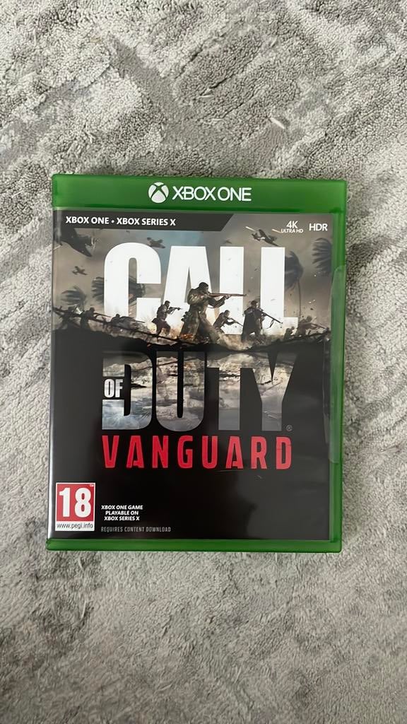 Call of duty Vanguard, Consoles de jeu & Jeux vidéo, Shooter, 1 joueur, À partir de 12 ans, Comme neuf