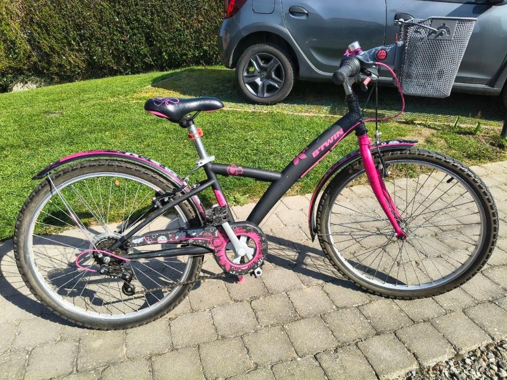 BTWIN VTC 24'' Poply 500 (fille, 9 - 12 ans)., Enlèvement, Comme neuf, 20 pouces ou plus, B-Twin
