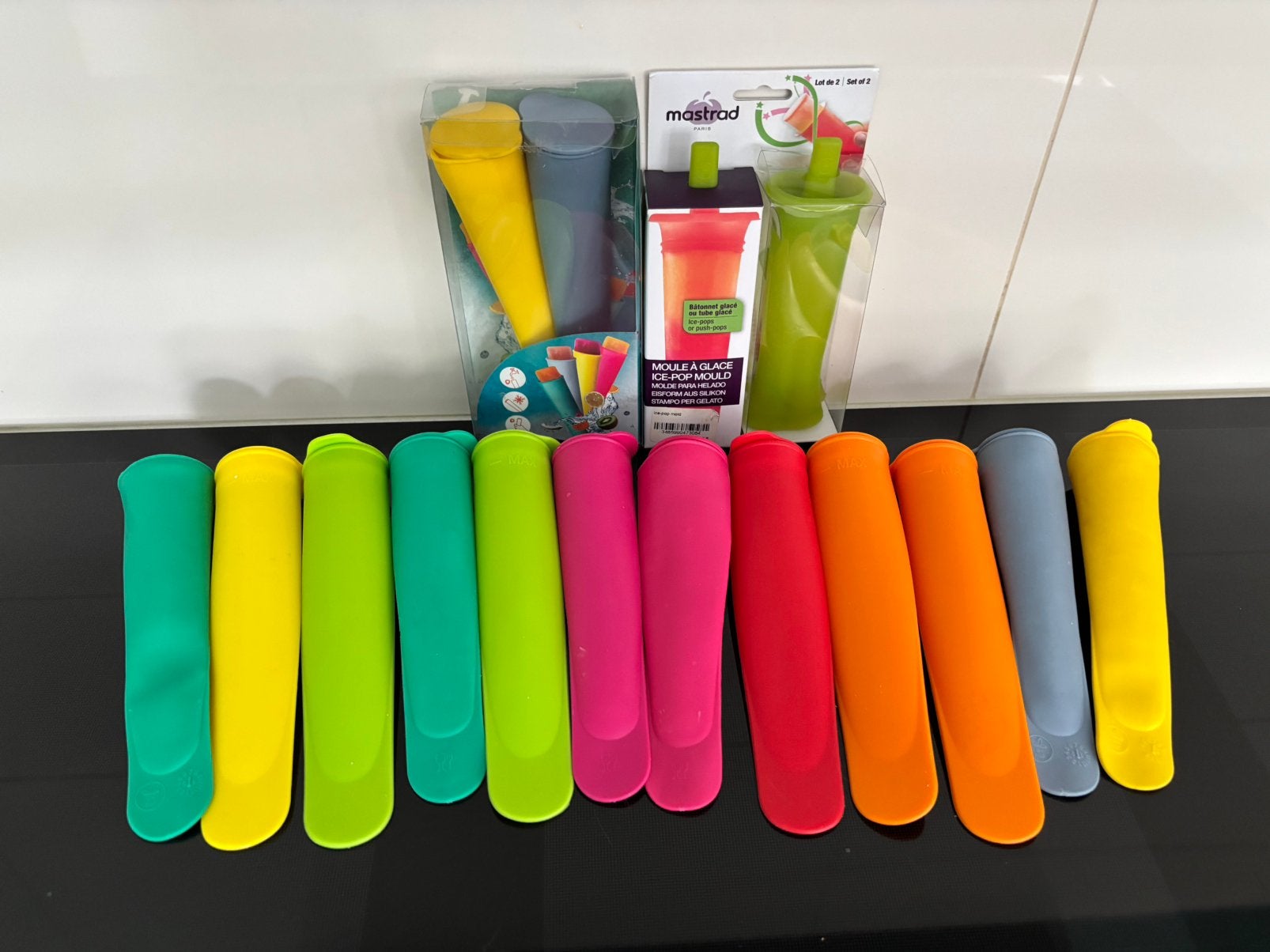 IJsvorm van silicone 16 stuks, Ophalen of Verzenden, Zo goed als nieuw