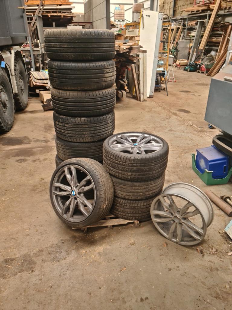 Jantes et pneus BMW 20", Enlèvement