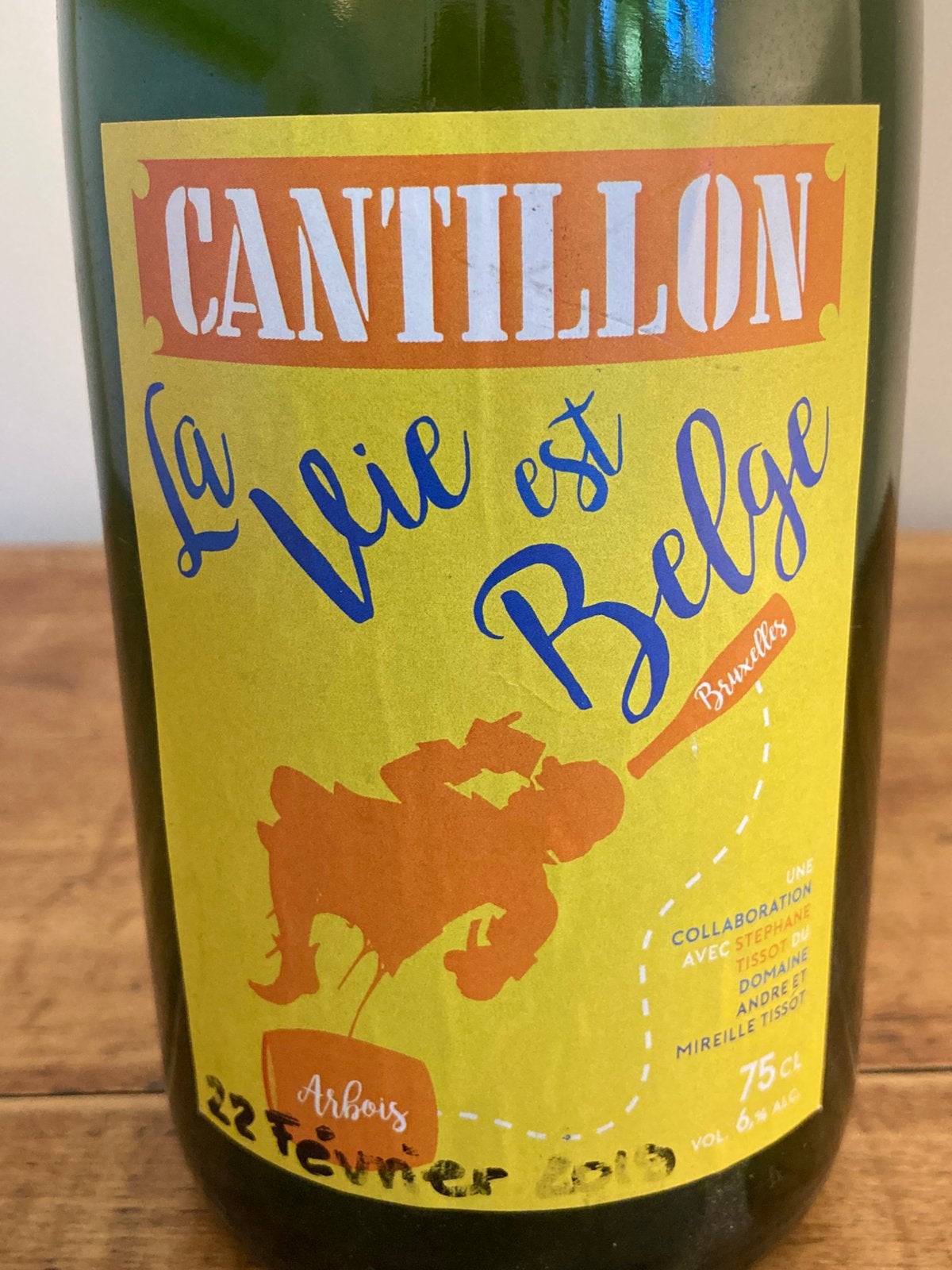 Rare Cantillon - La Vie est Belge 2019, Collections, Enlèvement ou Envoi, Comme neuf