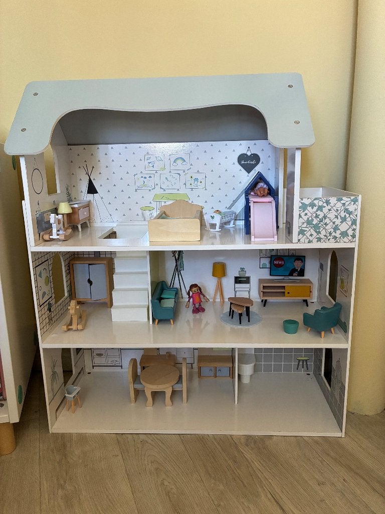 Poppenhuis, Kinderen en Baby's, Ophalen, Zo goed als nieuw, Poppenhuis
