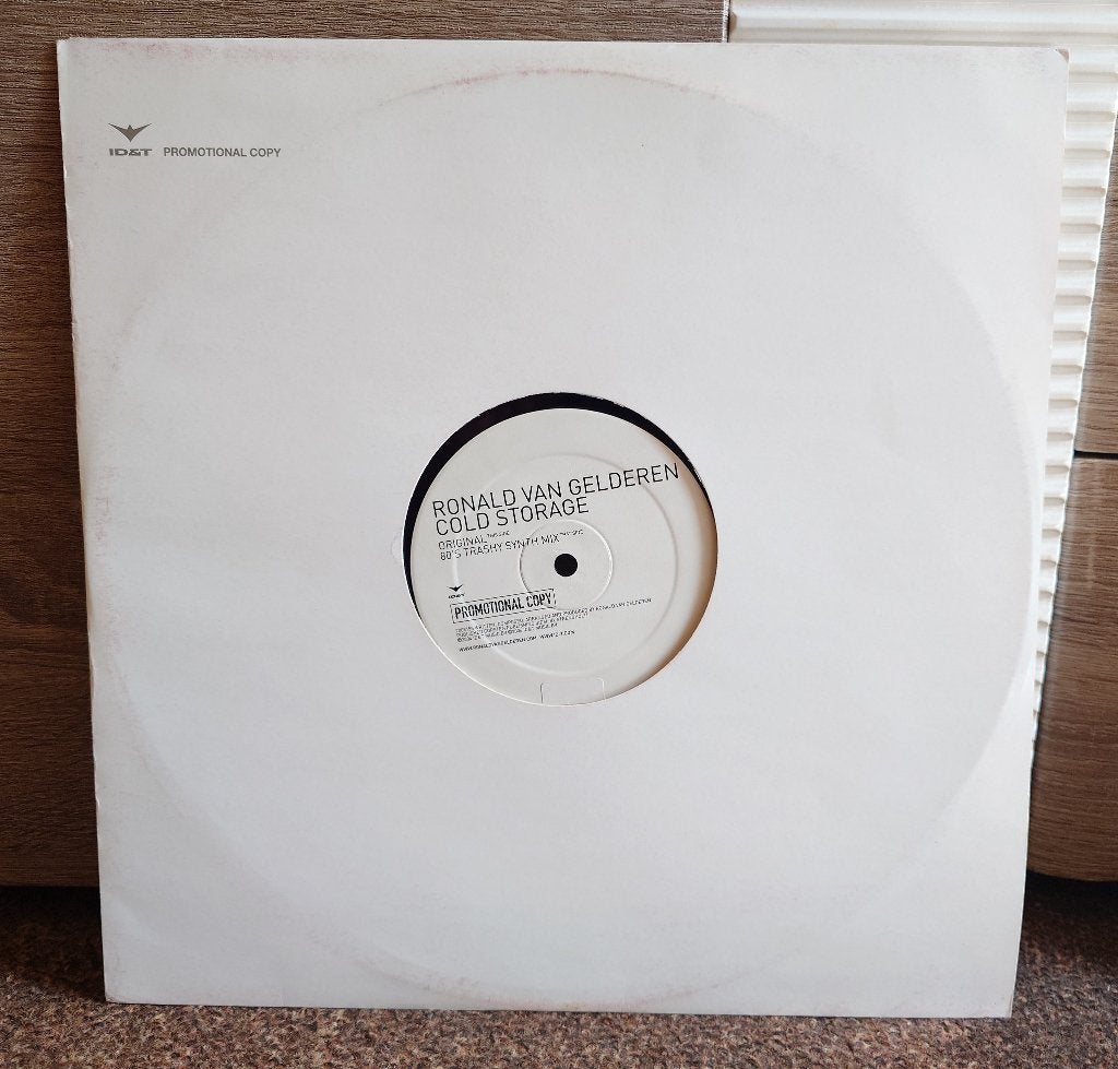 Ronald Van Gelderen – Cold Storage (12''Vinyl), 12 pouces, Envoi, 2000 - 2009, Comme neuf