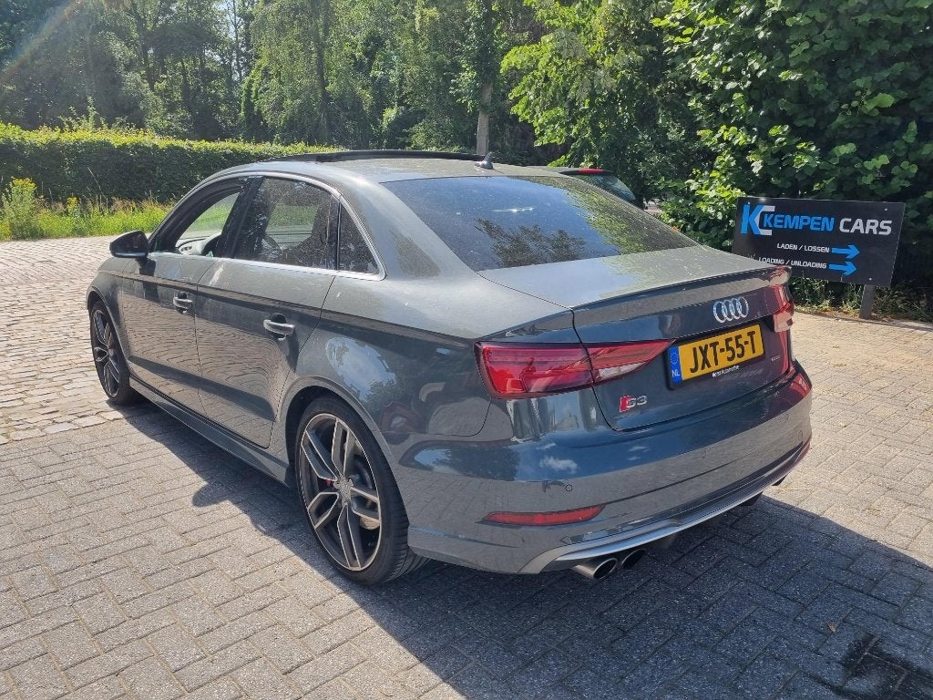 Audi S3 2.0 TFSI Aut. quattro Pano Stoelverw, Autos, Audi, Cuir, Achat, Éclairage LED, Euro 6