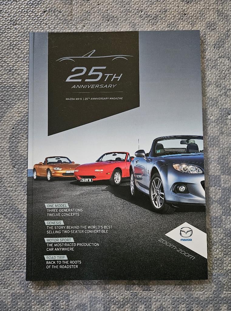 Mazda MX-5 - 25th Anniversary Magazine, Particulier, Te koop, MX-5