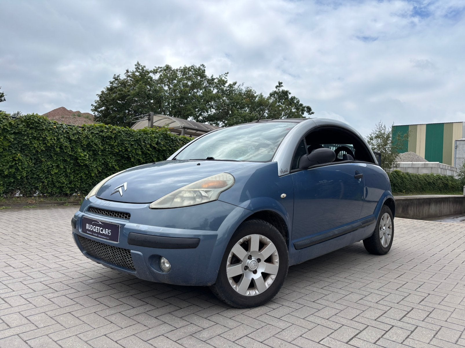 Citroen C3 Pluriel 1.4iBenzine/Automaat!/Lez/Proper/ 1649€, Auto's, Automaat, Stof, Cabriolet, Blauw