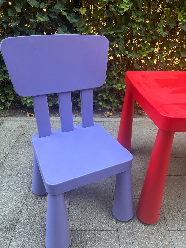 Kindertafel, Kinderen en Baby's, Kinderkamer | Tafels en Stoelen, Ophalen, Gebruikt
