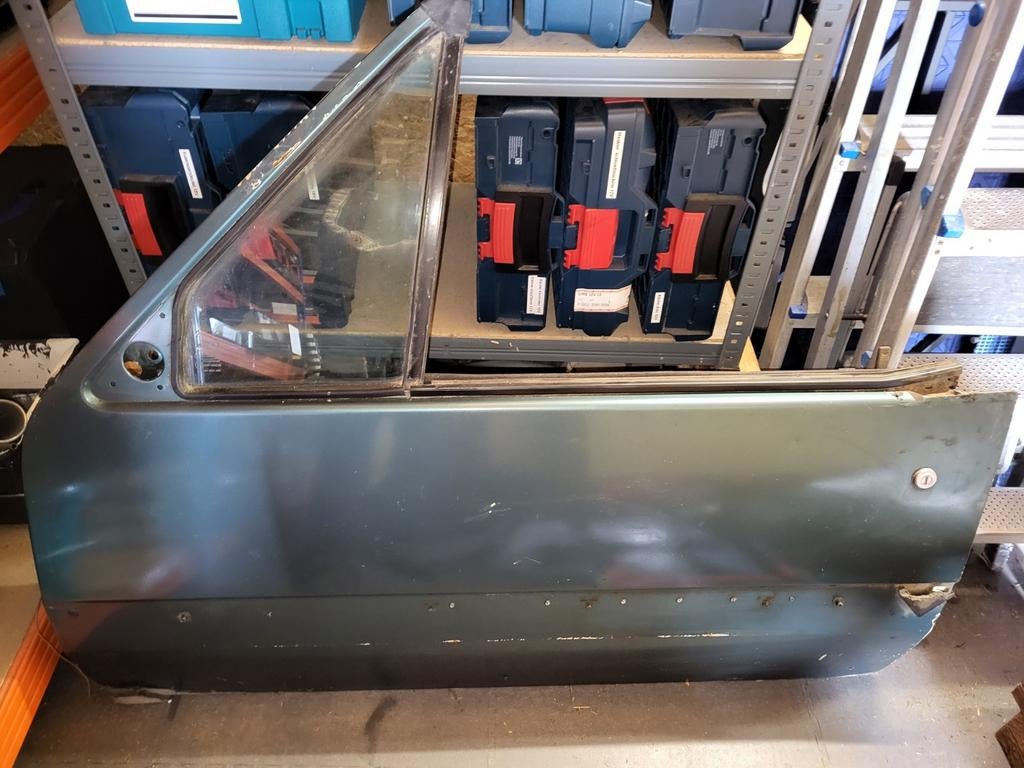 Linker deur met rubbers en raam voor EBS R5., Auto-onderdelen, Ophalen, Voor, Deur