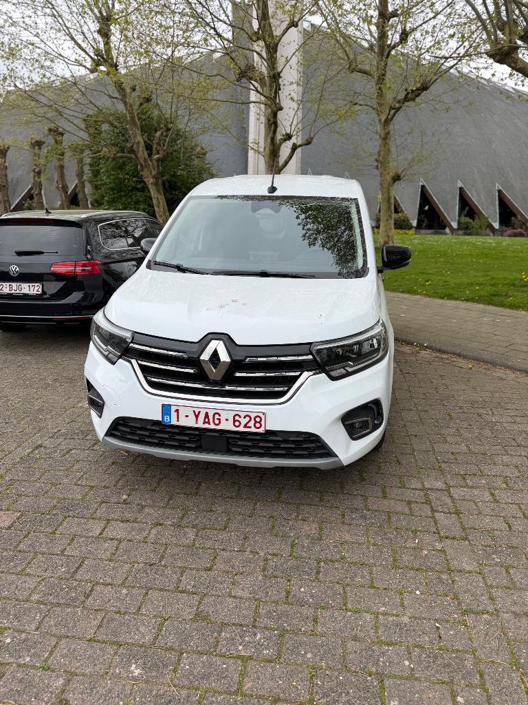 Renault Kangoo, Auto's, Renault, Voorwielaandrijving, Leder en Stof, Wit, Particulier