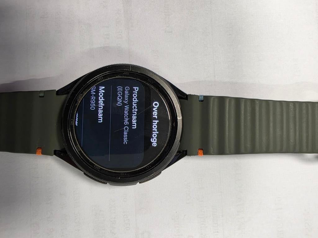 Galaxy watch 6 classic 43mm, Handtassen en Accessoires, Smartwatches, Ophalen
