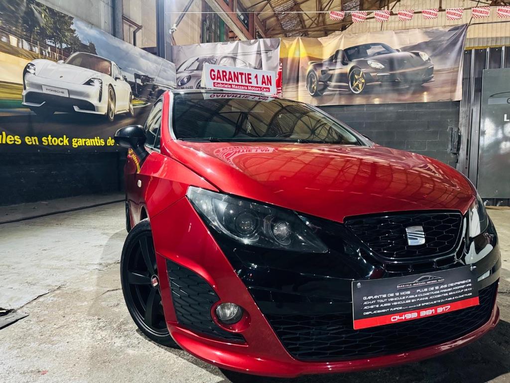 Seat Ibiza  Cupra bocanegra 1.4TFSI DSG Toit Pano, Auto's, Seat, Automaat, Euro 5, Ibiza, Leder