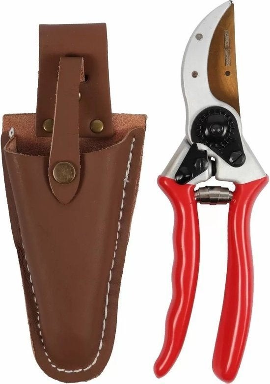 Snoeischaar titanium + holster nieuw, Jardin & Terrasse, Enlèvement ou Envoi, Neuf