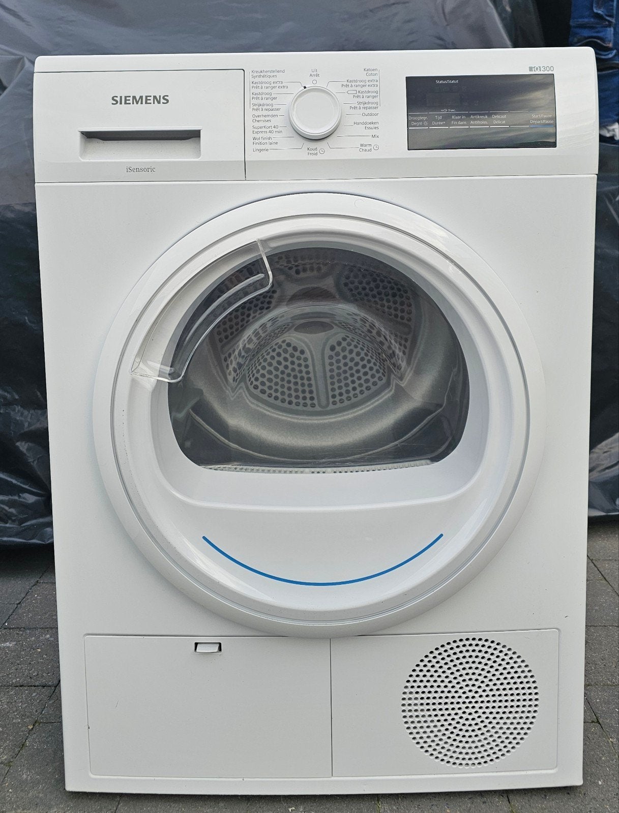 Siemens 8KG warmtepomp IQ300 droogkast, Ophalen, 8 tot 10 kg, Zo goed als nieuw, Condens