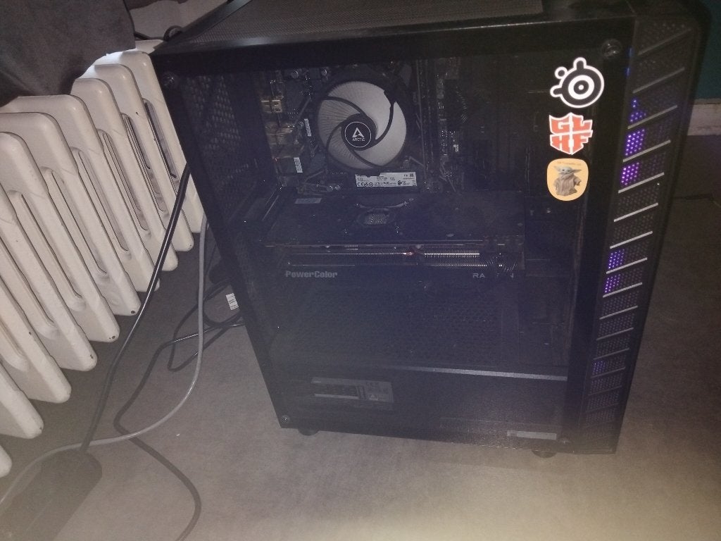 Gaming toren, Computers en Software, Desktop Pc's, Zo goed als nieuw, 4 Ghz of meer, Gaming, Ophalen