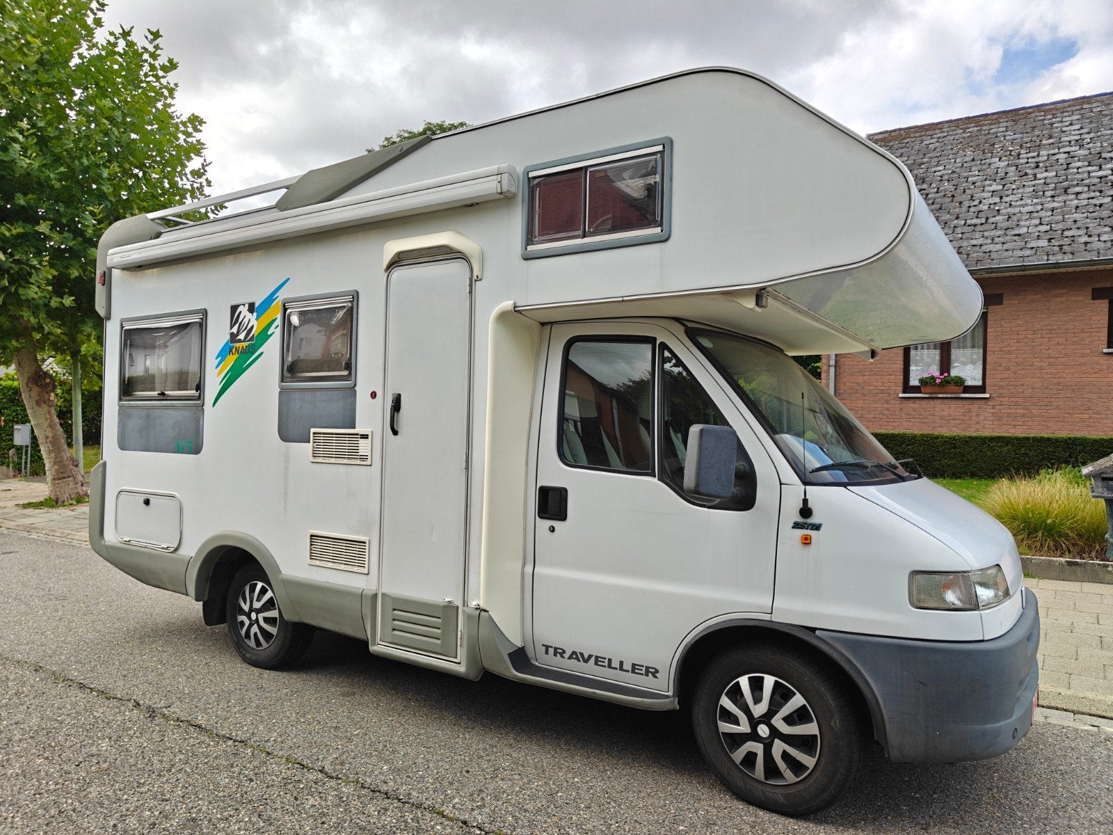 Fiat Ducato Knaus 2.5 TDI oldtimer, Alkoof, Ringverwarming, Fiat, Luifel