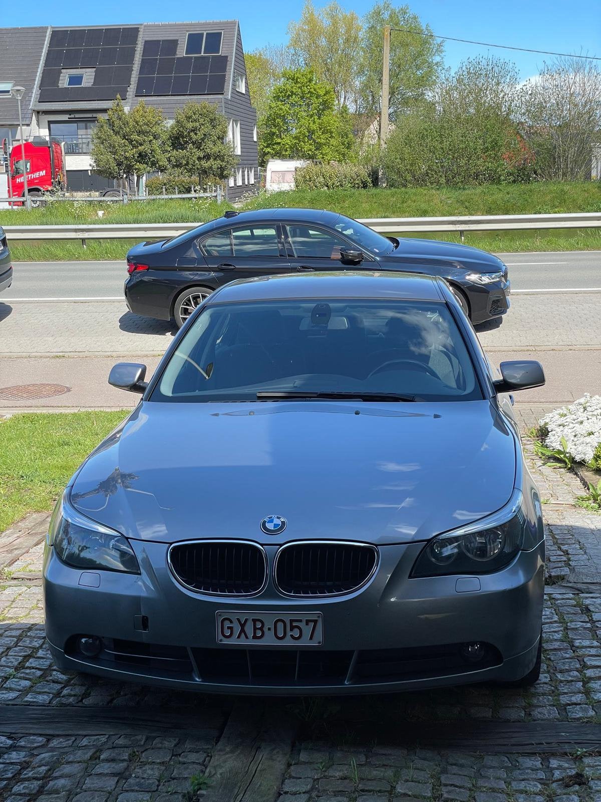 Bmw 520i, Auto's, BMW, Automaat, 4 deurs, Grijs, Particulier