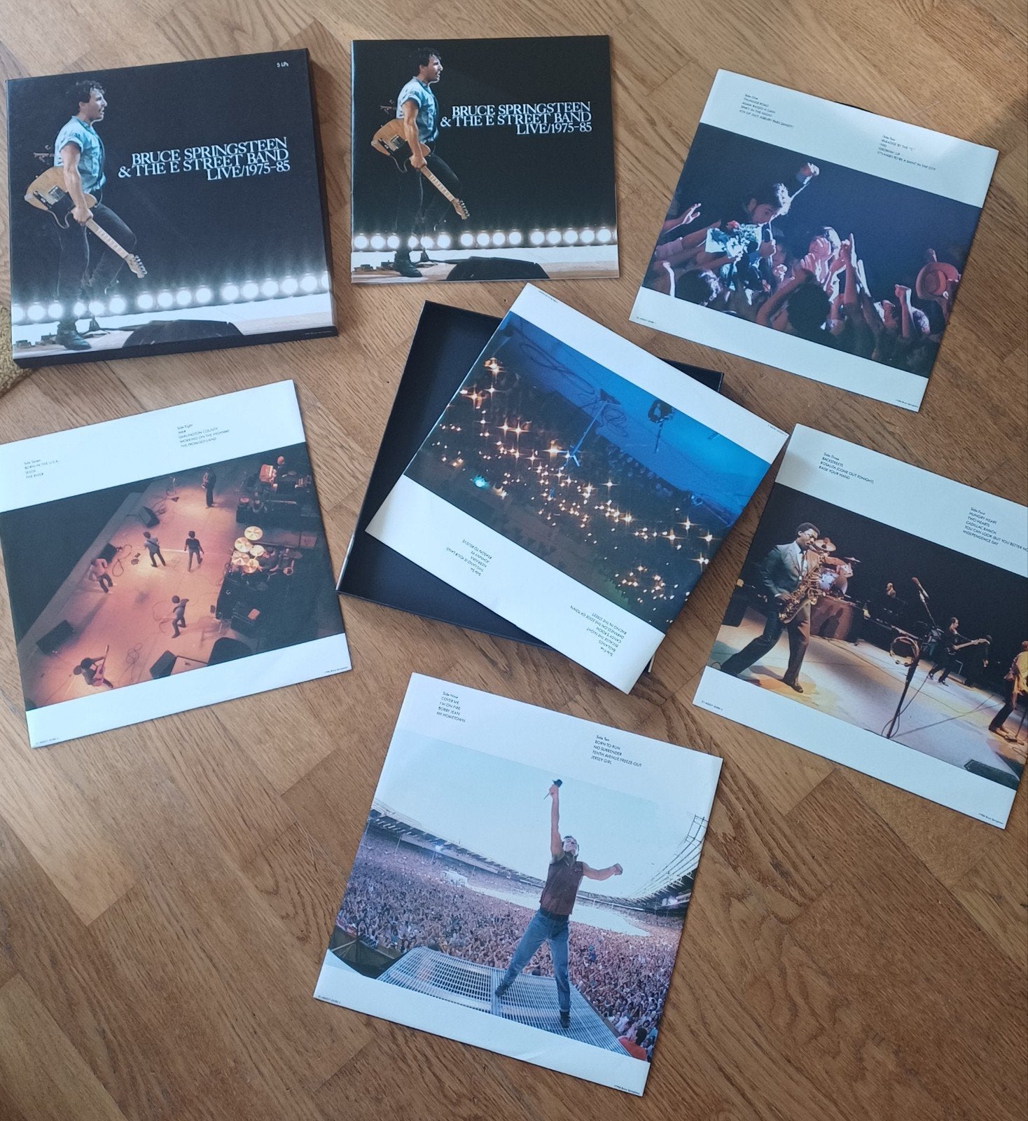 Coffret Bruce Springsteen live 75 - 85 Set Box. 5 vinyles, CD & DVD, Enlèvement ou Envoi, Autres formats, Coffret, Comme neuf