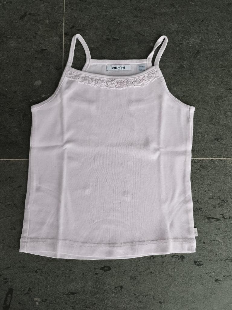 Topje Okaidi licht roos maat 4 jaar / 104, Enfants & Bébés, Vêtements enfant | Taille 104, Autres types, Utilisé, Fille, Okaïdi