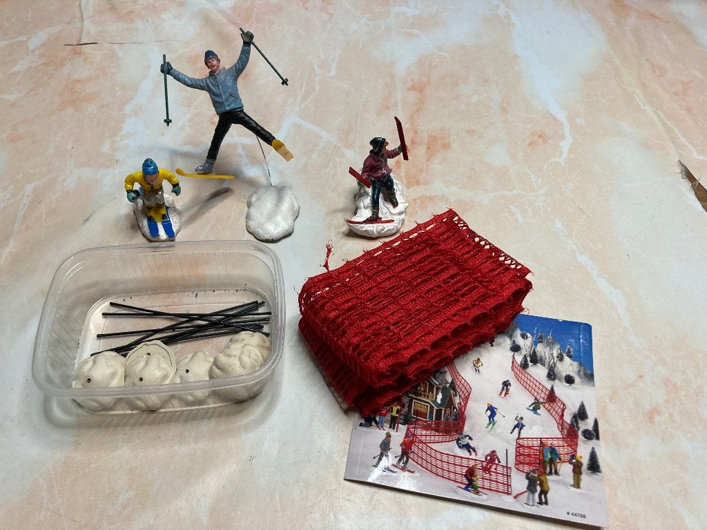 figuurtjes kerstdorp, Divers, Noël, Comme neuf, Enlèvement ou Envoi