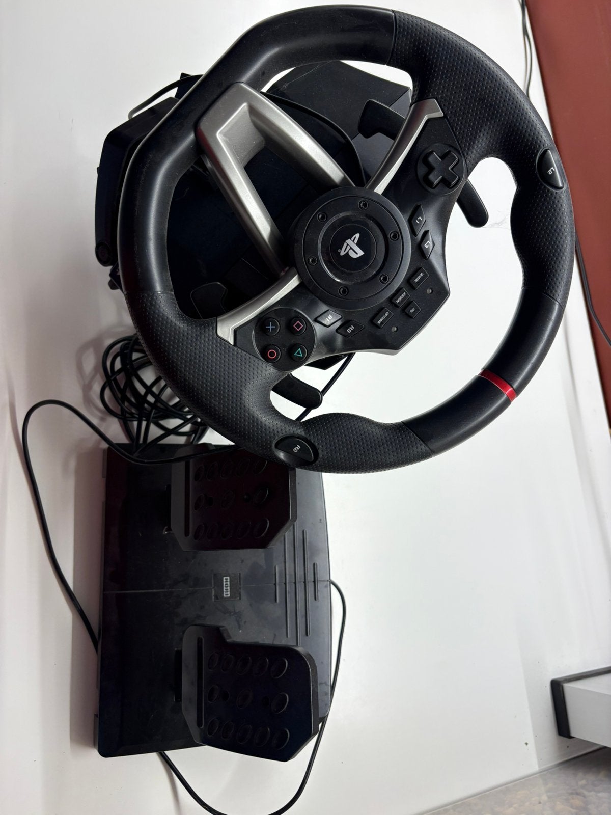 Playstation stuur + pedalen, Games en Spelcomputers, Ophalen, Zo goed als nieuw