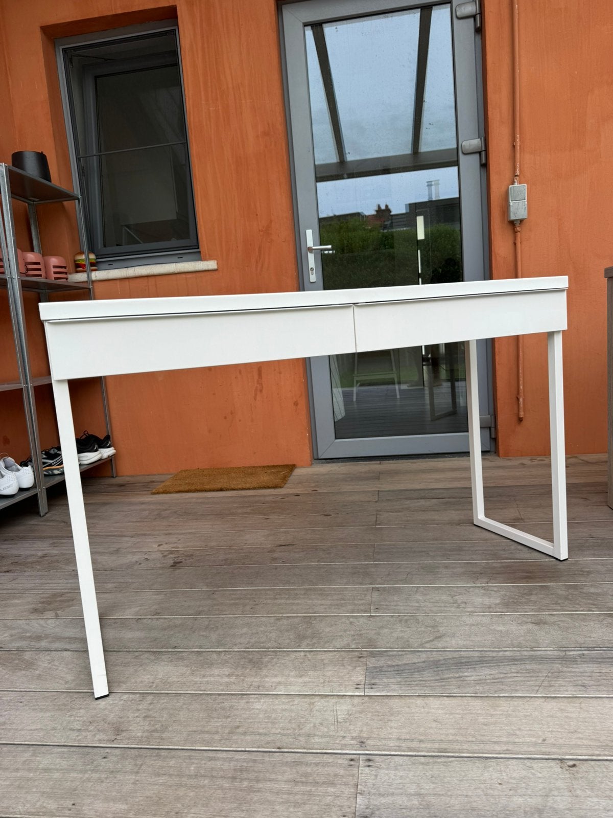 Bureau IKEA, Huis en Inrichting, Bureaus, Ophalen, 120 cm, 40 cm, Zo goed als nieuw