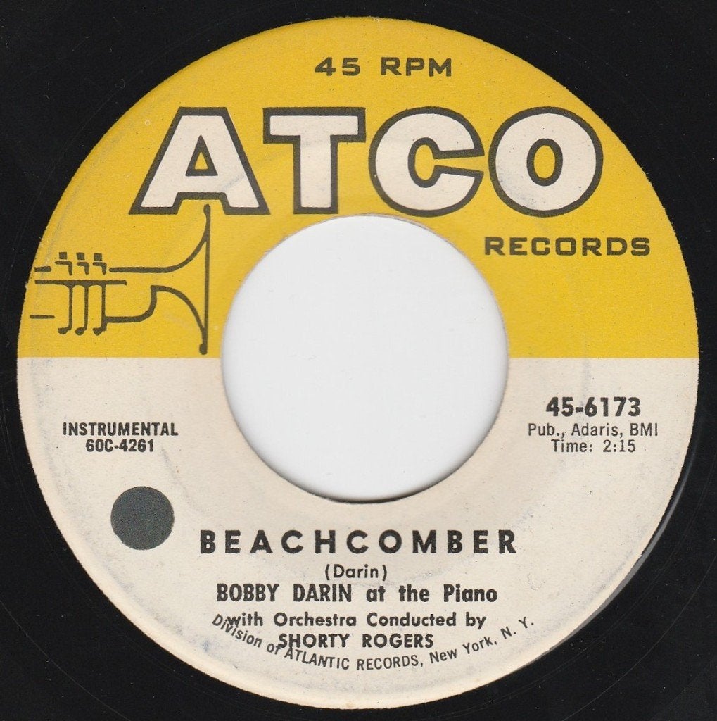Bobby Darin/Beachcomber * Popcorn Instru. *, Gebruikt, Pop, 7 inch, Overige typen