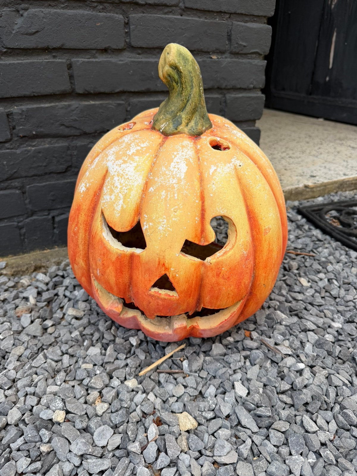 Pompoen decoratie, Ophalen, Gebruikt