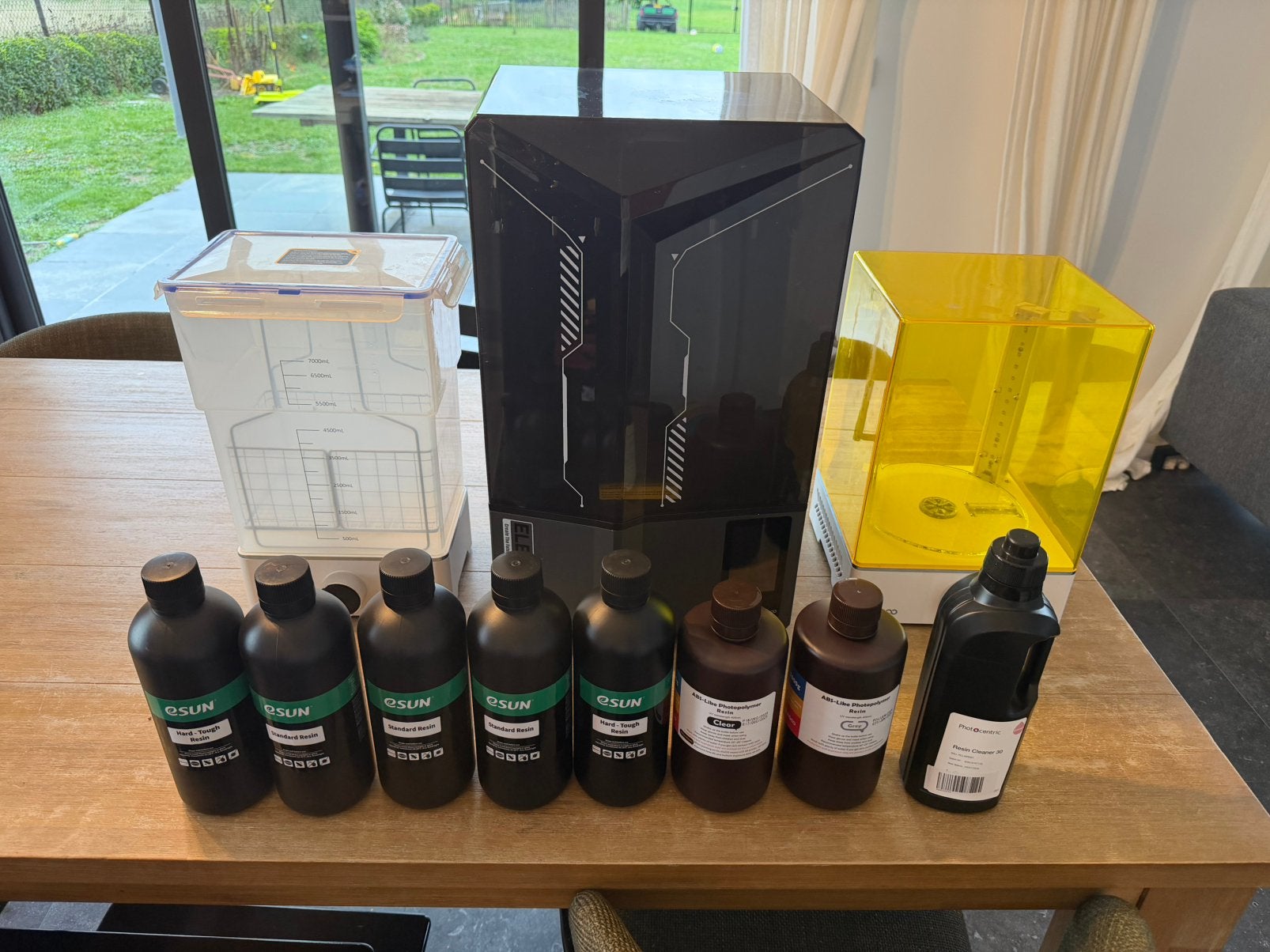 3d printer elegoo saturn ultra 4 + accesoires, Computers en Software, Ophalen, Zo goed als nieuw