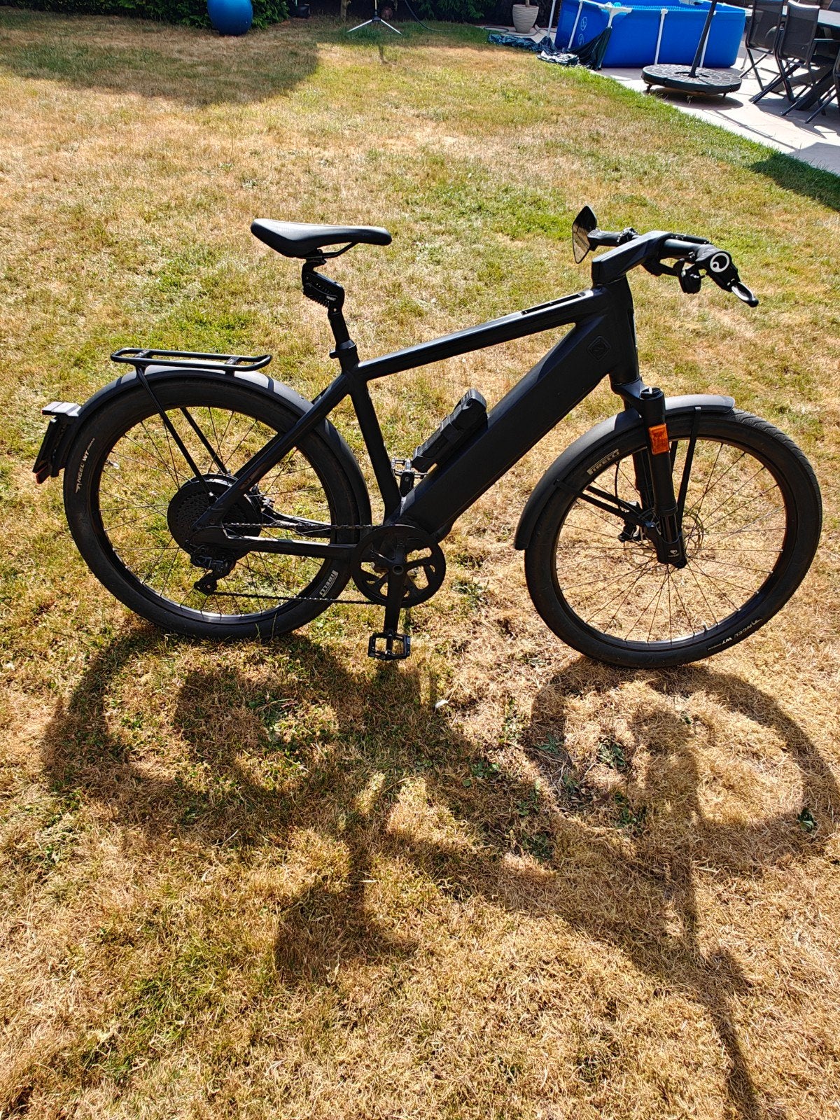 Stromer ST3 (2023), SOH 96%, 3262km, voorvering, zadelvering, Ophalen, Zo goed als nieuw, Vering
