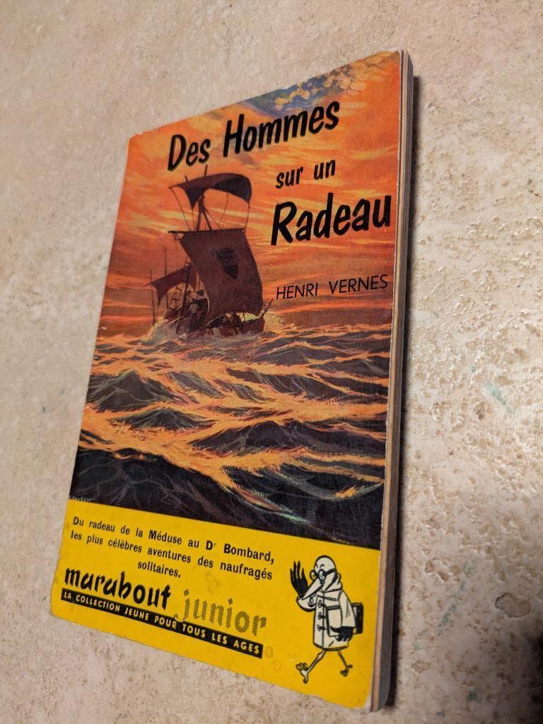 Des hommes sur un radeau (H. Vernes)., Verzenden, Gelezen, H. Vernes.